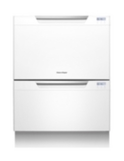 FISHER & PAYKEL Double DishDrawer DD60DCHW7 Full-size Integrated Dishwasher
